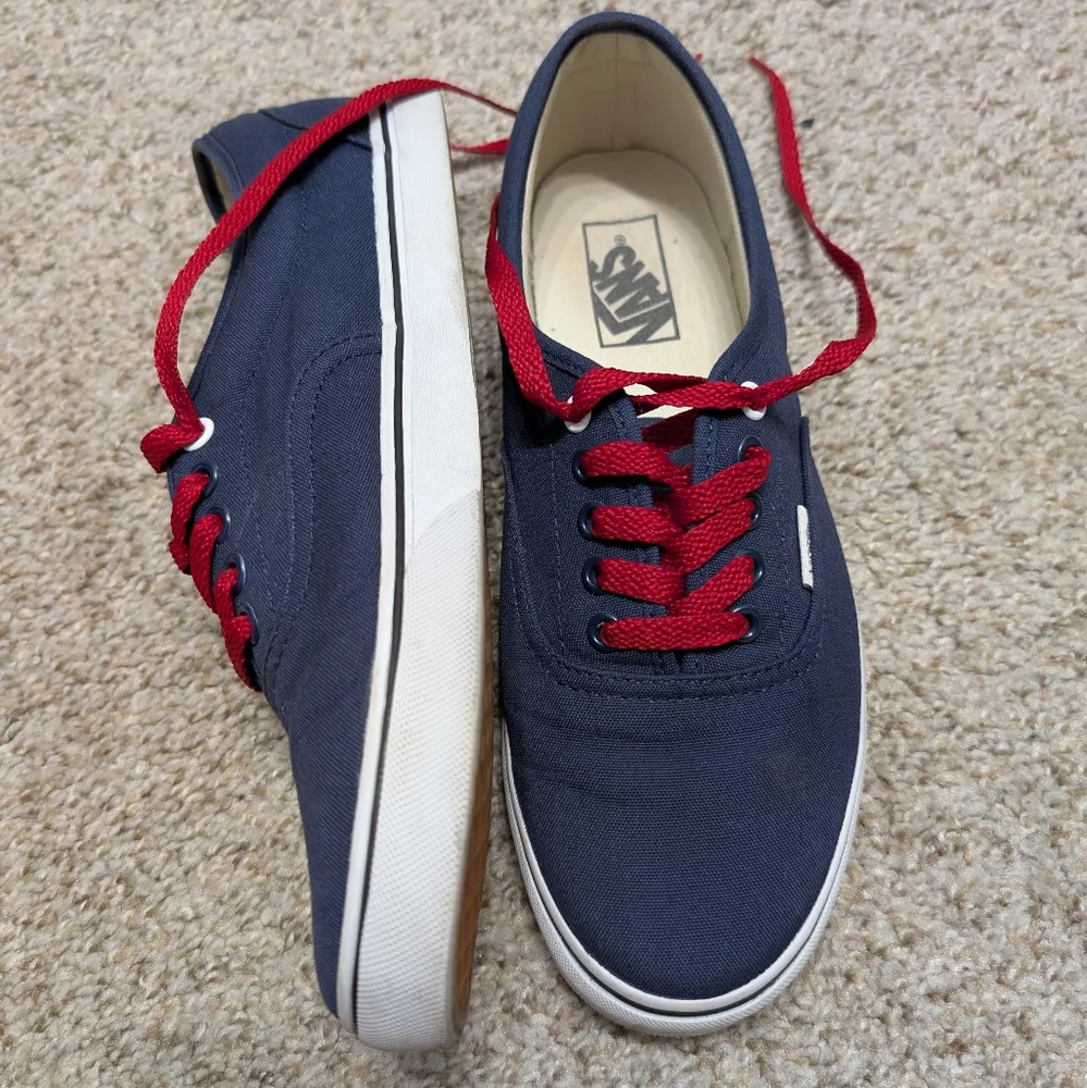 Vans Navy Authentic Shoes - Picture 2 of 5